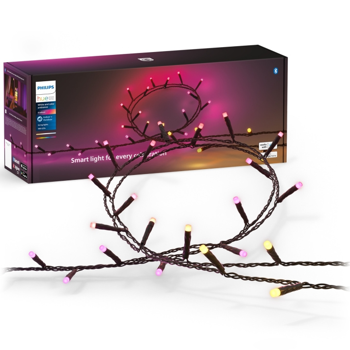 Philips Hue Festavia ljusslinga Inom-/utomhus 500 LED 40m i gruppen HJEM, HUS & HAVE / Smart hjem / Smart belysning hos TP E-commerce Nordic AB (C37669)