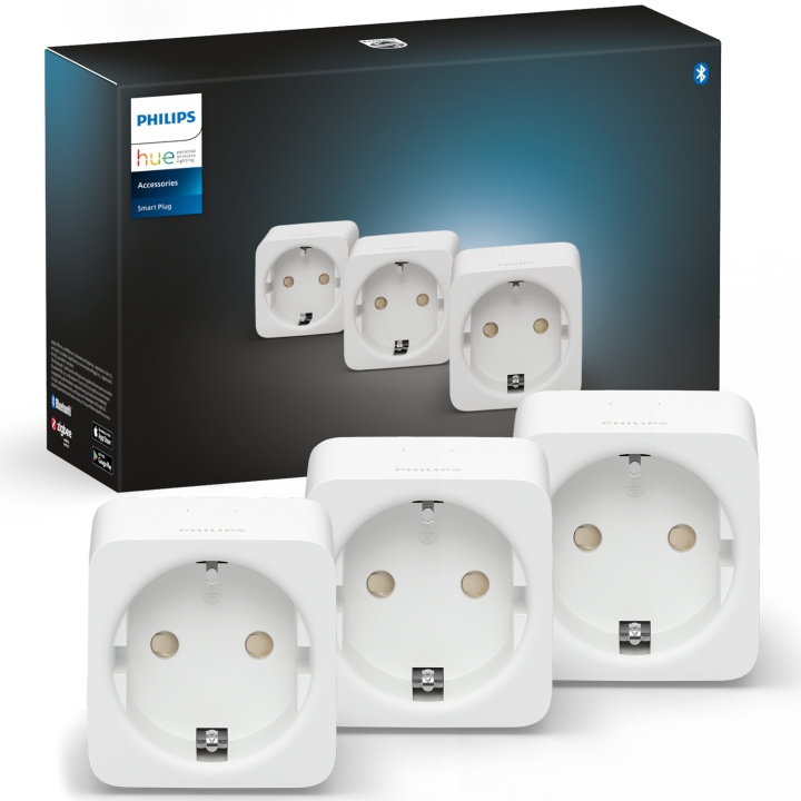 Philips Hue Smartplug 3-pack i gruppen HJEM, HUS & HAVE / Smart hjem / Smart plugs hos TP E-commerce Nordic AB (C37685)