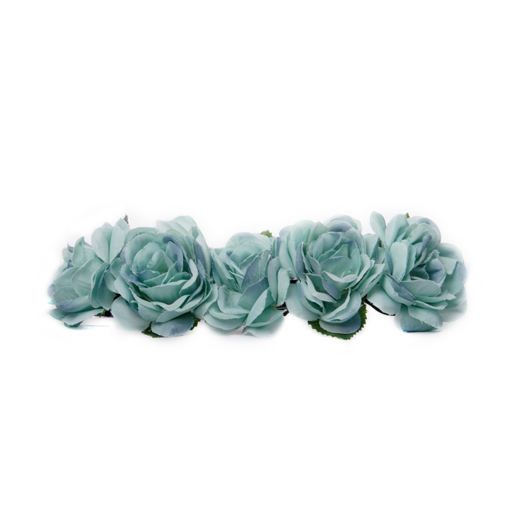 Hårband Hairband Blossom Big - Turquoise i gruppen SKØNHED & HELSE / Hår og styling / Hårtilbehør hos TP E-commerce Nordic AB (C37709)