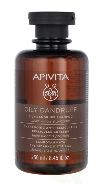 Apivita Oily Dandruff Shampoo 250 ml i gruppen SKØNHED & HELSE / Hår og styling / Hårpleje / Shampoo hos TP E-commerce Nordic AB (C37798)