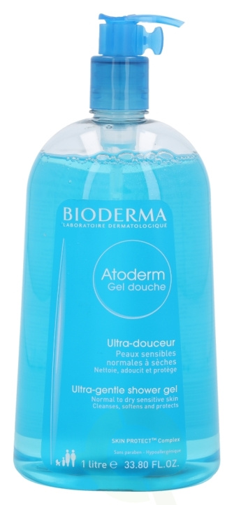 Bioderma Atoderm Ultra-Gentle Shower Gel 1 litre i gruppen SKØNHED & HELSE / Hudpleje / Kropspleje / Bad & brusecreme hos TP E-commerce Nordic AB (C37801)