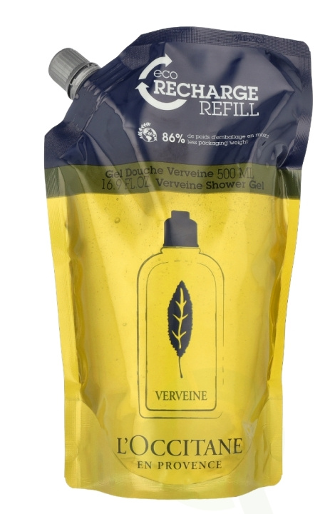 L\'Occitane Verbena Citrus Shower Gel - Refill 500 ml i gruppen SKØNHED & HELSE / Hudpleje / Kropspleje / Bad & brusecreme hos TP E-commerce Nordic AB (C37884)