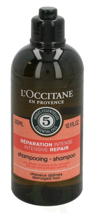 L\'Occitane 5 Ess. Oils Intensive Repair Shampoo 300 ml i gruppen SKØNHED & HELSE / Hår og styling / Hårpleje / Shampoo hos TP E-commerce Nordic AB (C37893)
