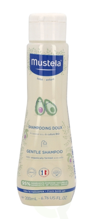 Mustela Gentle Shampoo 200 ml i gruppen SKØNHED & HELSE / Hår og styling / Hårpleje / Shampoo hos TP E-commerce Nordic AB (C37951)