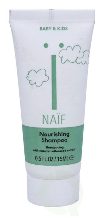 Naif Quality Baby Care Nourishing Shampoo 15 ml i gruppen SKØNHED & HELSE / Hår og styling / Hårpleje / Shampoo hos TP E-commerce Nordic AB (C37954)