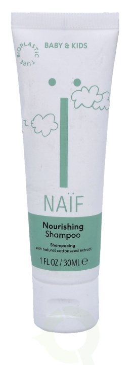Naif Quality Baby Care Nourishing Shampoo 30 ml i gruppen SKØNHED & HELSE / Hår og styling / Hårpleje / Shampoo hos TP E-commerce Nordic AB (C37955)