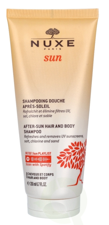 Nuxe Sun After-Sun Hair & Body Shampoo 200 ml i gruppen SKØNHED & HELSE / Hår og styling / Hårpleje / Shampoo hos TP E-commerce Nordic AB (C37957)