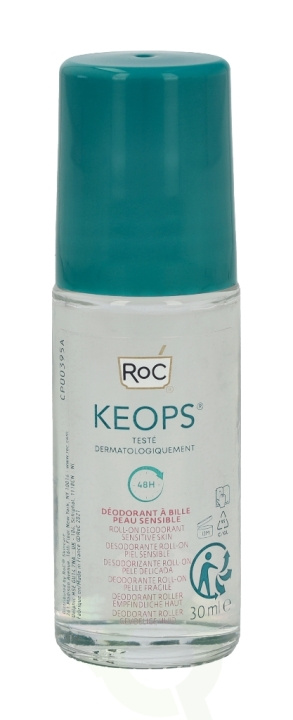 ROC Keops Deo Roll-On - Sensitive Skin 30 ml i gruppen SKØNHED & HELSE / Duft & Parfume / Deodorant / Deo for hende hos TP E-commerce Nordic AB (C37984)