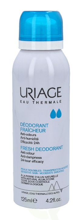 Uriage Deodrant Fraicheur- Fresh 24H 125 ml i gruppen SKØNHED & HELSE / Duft & Parfume / Deodorant / Deo for hende hos TP E-commerce Nordic AB (C38036)