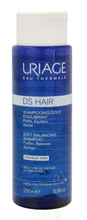 Uriage DS Hair Soft Balancing Shampoo 200 ml i gruppen SKØNHED & HELSE / Hår og styling / Hårpleje / Shampoo hos TP E-commerce Nordic AB (C38038)