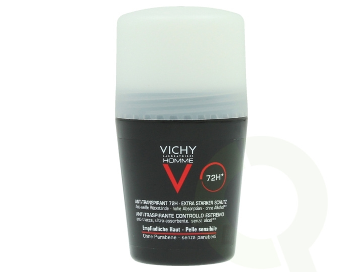 Vichy Homme Roll On Deodorant Sensitive Skin 72H 50 ml i gruppen SKØNHED & HELSE / Duft & Parfume / Deodorant / Deo for ham hos TP E-commerce Nordic AB (C38043)