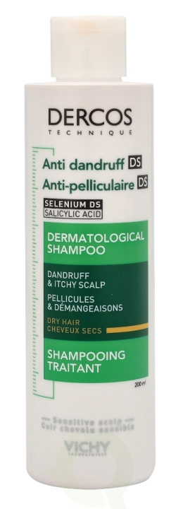 Vichy Dercos Anti-Dandruff Treatment Shampoo 200 ml i gruppen SKØNHED & HELSE / Hår og styling / Hårpleje / Shampoo hos TP E-commerce Nordic AB (C38047)