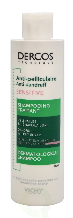 Vichy Dercos Anti-Dandruff Sulphate Free Shampoo 200 ml i gruppen SKØNHED & HELSE / Hår og styling / Hårpleje / Shampoo hos TP E-commerce Nordic AB (C38048)