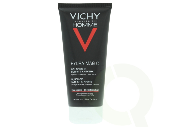 Vichy Homme Hydra Mag C Shower Gel Body And Hair 200 ml i gruppen SKØNHED & HELSE / Hudpleje / Kropspleje / Bad & brusecreme hos TP E-commerce Nordic AB (C38053)