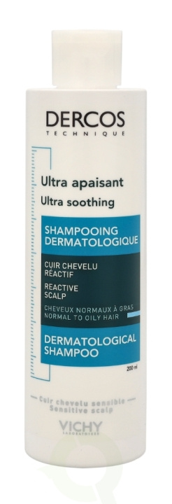 Vichy Dercos Ultra Soothing Shampoo 200 ml i gruppen SKØNHED & HELSE / Hår og styling / Hårpleje / Shampoo hos TP E-commerce Nordic AB (C38058)