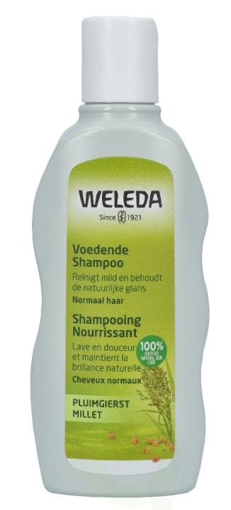 Weleda Millet Nourishing Shampoo 190 ml i gruppen SKØNHED & HELSE / Hår og styling / Hårpleje / Shampoo hos TP E-commerce Nordic AB (C38066)