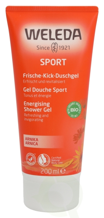Weleda Arnica Sport Shower Gel 200 ml i gruppen SKØNHED & HELSE / Hudpleje / Kropspleje / Bad & brusecreme hos TP E-commerce Nordic AB (C38071)