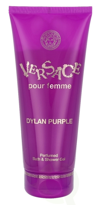 Versace Dylan Purple Pour Femme Perfumed Bath & Shower Gel 200 ml i gruppen SKØNHED & HELSE / Hudpleje / Kropspleje / Bad & brusecreme hos TP E-commerce Nordic AB (C38214)