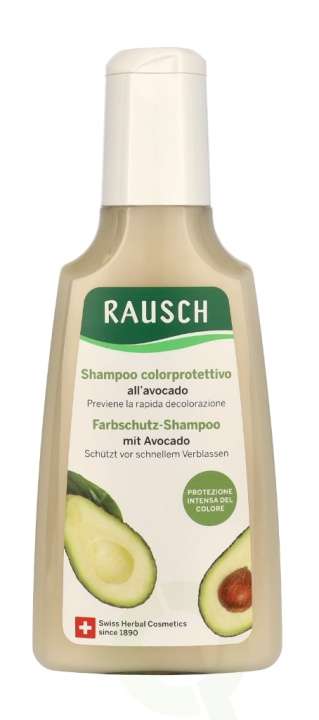 Rausch Avocado Color-Protecting Shampoo 200 ml i gruppen SKØNHED & HELSE / Hår og styling / Hårpleje / Shampoo hos TP E-commerce Nordic AB (C38223)