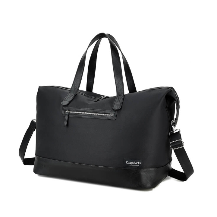 KUNGSBACKA Weekend Bag Ludvig Black 40L i gruppen SPORT, FRITID & HOBBY / Rejsetilbehør / Rygsække & Tasker hos TP E-commerce Nordic AB (C38296)