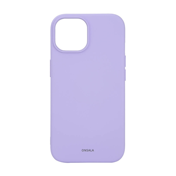 Onsala Mobilcover Silk Touch Recycled MagSerie iPhone 15 Purple i gruppen SMARTPHONES & TABLETS / Mobil Beskyttelse / Apple / iPhone 15 hos TP E-commerce Nordic AB (C38351)