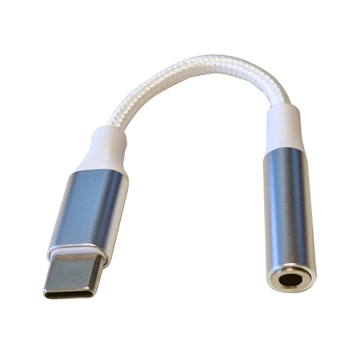 Gear Adapter Audio USB-C til 3,5 mm Stereo White i gruppen HJEMMEELEKTRONIK / Kabler og adaptere / Audio Analog / Adaptere hos TP E-commerce Nordic AB (C38354)