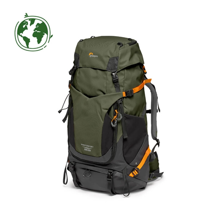 Lowepro Backpack PhotoSport Pro 55L AW IV M-L Dark Green i gruppen HJEMMEELEKTRONIK / Foto og video / Fotografi udstyr / Kameratasker hos TP E-commerce Nordic AB (C38358)