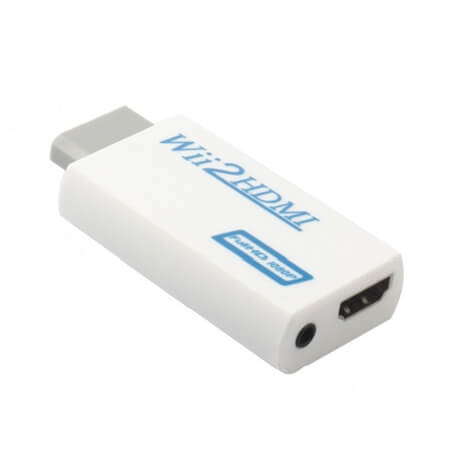 Raptor Adapter HDMI til Wii i gruppen HJEMMEELEKTRONIK / Spilkonsoller og tilbehør / Øvrige spil hos TP E-commerce Nordic AB (C38370)