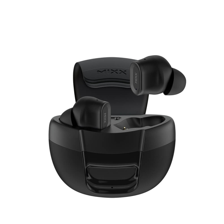 MIXX Headphone Solo 1 In-Ear TWS Black i gruppen HJEMMEELEKTRONIK / Lyd & billede / Hovedtelefoner & Tilbehør / Hovedtelefoner hos TP E-commerce Nordic AB (C38382)