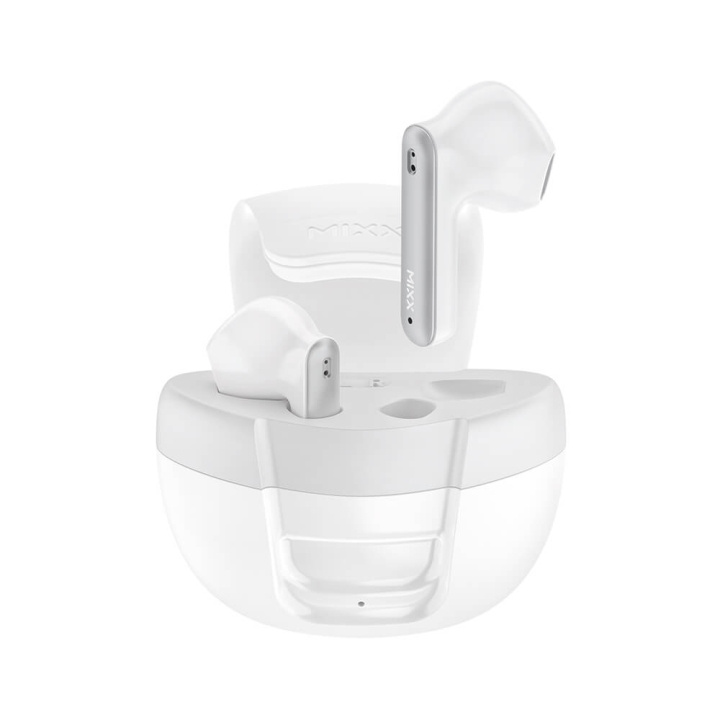 MIXX Høretelefoner Solo 2 In-Ear Ægte Trådløs Hvid i gruppen HJEMMEELEKTRONIK / Lyd & billede / Hovedtelefoner & Tilbehør / Hovedtelefoner hos TP E-commerce Nordic AB (C38384)