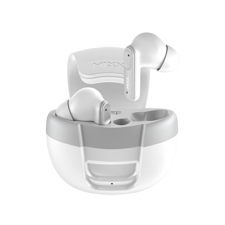 MIXX Høretelefoner In-Ear TWS Solo 3 Hvid i gruppen HJEMMEELEKTRONIK / Lyd & billede / Hovedtelefoner & Tilbehør / Hovedtelefoner hos TP E-commerce Nordic AB (C38386)