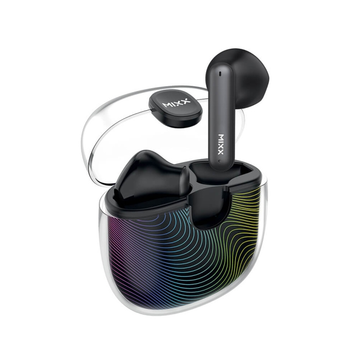 MIXX Høretelefoner Colour Chroma 2 In-Ear Ægte Trådløs Sort i gruppen HJEMMEELEKTRONIK / Lyd & billede / Hovedtelefoner & Tilbehør / Hovedtelefoner hos TP E-commerce Nordic AB (C38387)