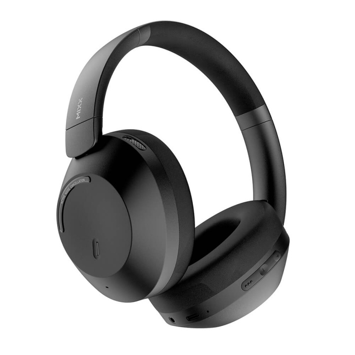 MIXX Høretelefoner C4 ANC Over-Ear Trådløs Sort i gruppen HJEMMEELEKTRONIK / Lyd & billede / Hovedtelefoner & Tilbehør / Hovedtelefoner hos TP E-commerce Nordic AB (C38391)