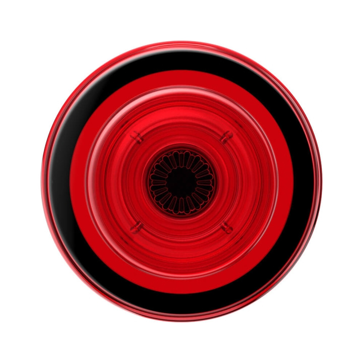 PopSockets PopGrip for Magsafe Danger Red Translucent i gruppen SMARTPHONES & TABLETS / Øvrigt tilbehør / Popsockets hos TP E-commerce Nordic AB (C38396)
