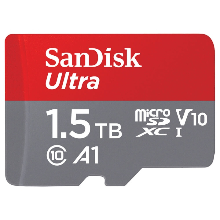SANDISK MicroSDXC Mobil Ultra 1.5TB 150MB/s UHS-I Adapt i gruppen HJEMMEELEKTRONIK / Lagringsmedier / Hukommelseskort / MicroSD/HC/XC hos TP E-commerce Nordic AB (C38419)