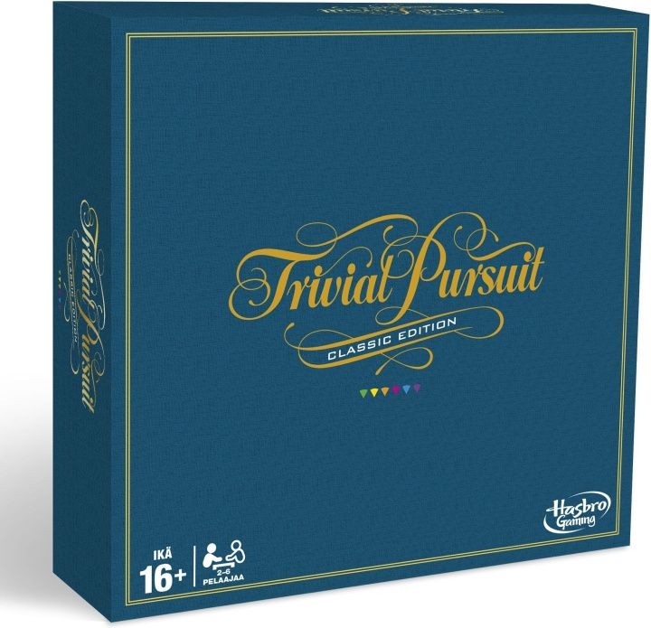 Hasbro Trivial Pursuit-spel, Classic Edition FI i gruppen LEGETØJ, BØRN & BABY / Legetøj / Brætspil / Familiespil hos TP E-commerce Nordic AB (C38452)