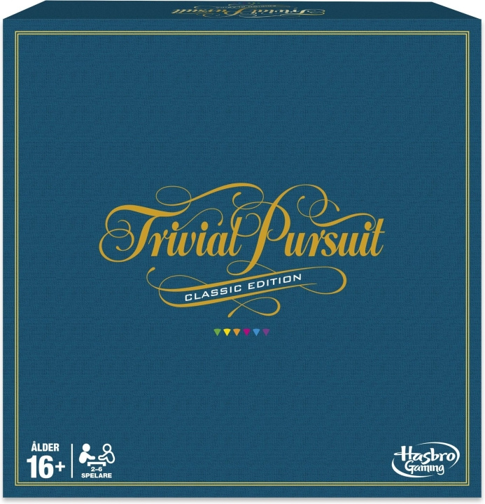 Hasbro Trivial Pursuit-spel, Classic Edition SE i gruppen LEGETØJ, BØRN & BABY / Legetøj / Brætspil / Familiespil hos TP E-commerce Nordic AB (C38471)