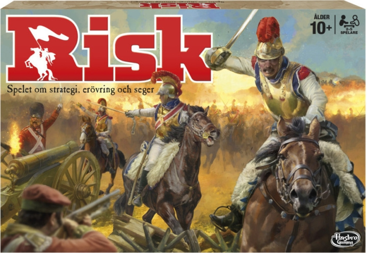 Hasbro Gaming Risk Brädspel, SE i gruppen LEGETØJ, BØRN & BABY / Spil / Brætspil hos TP E-commerce Nordic AB (C38473)