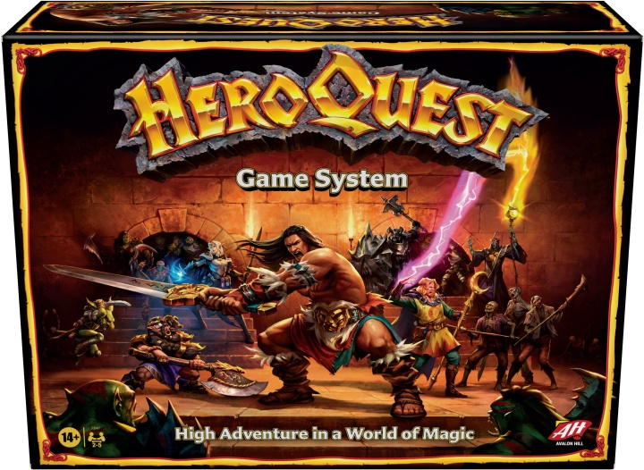 Hasbro Avalon Hill Heroquest brädspel, EN i gruppen LEGETØJ, BØRN & BABY / Spil / Brætspil hos TP E-commerce Nordic AB (C38474)