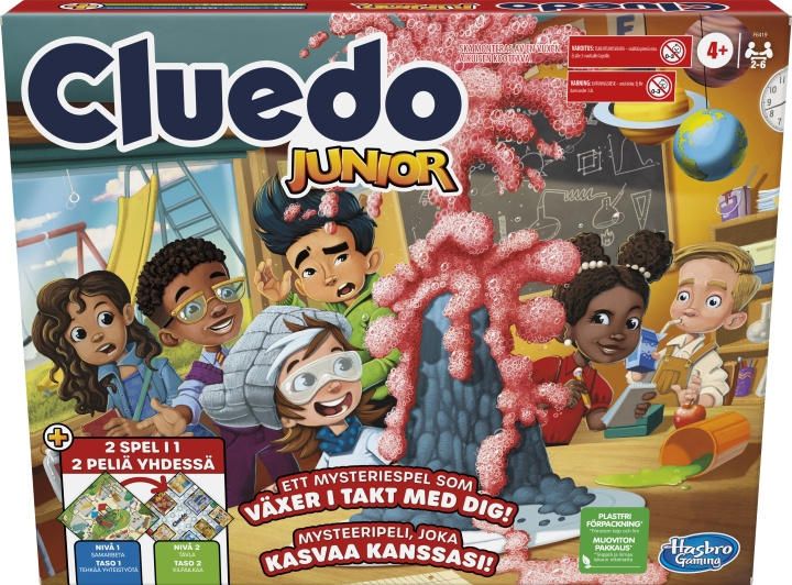 Hasbro Cluedo Junior brädspel SE/FI i gruppen LEGETØJ, BØRN & BABY / Legetøj / Brætspil / Spil til børn hos TP E-commerce Nordic AB (C38495)