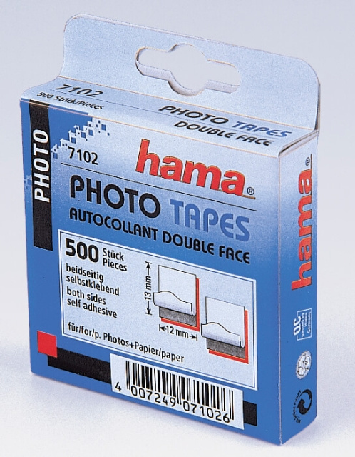 Hama Etiketter Dubbelhäftande 500 st Skyltförpackning 10 st i gruppen HJEMMEELEKTRONIK / Foto og video / Fotografi udstyr / Andet hos TP E-commerce Nordic AB (C38704)