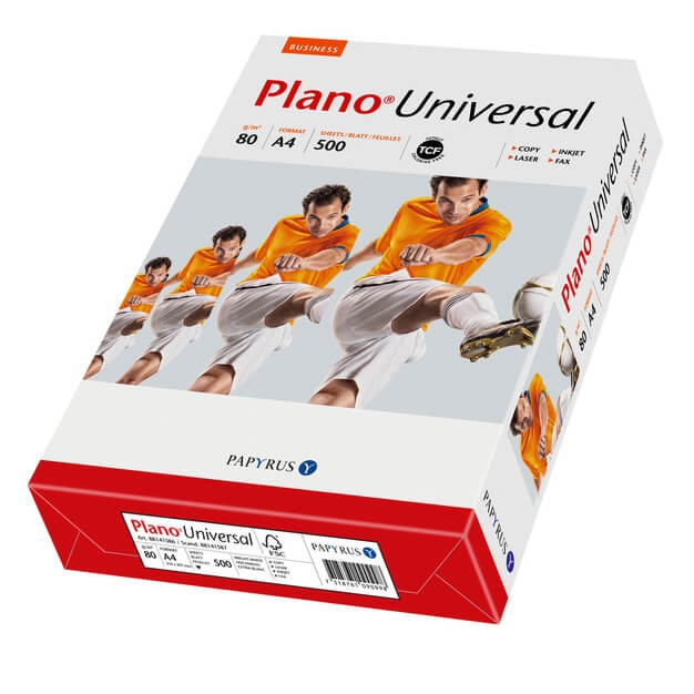 PLANO Universal Papir A4 Uhullet 500-pak i gruppen HJEM, HUS & HAVE / Kontorartikler / Papir & Blokke hos TP E-commerce Nordic AB (C38725)