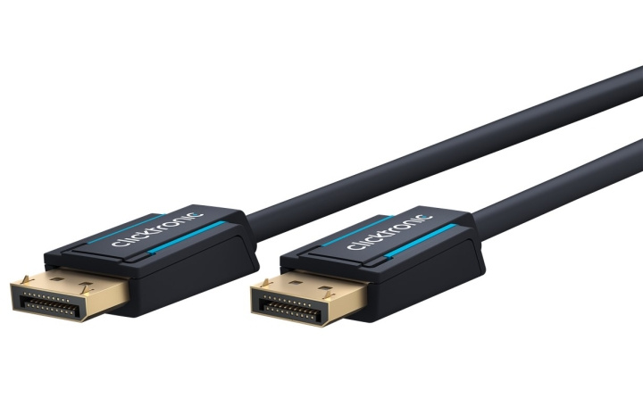 ClickTronic DisplayPort™-kabel Premium-kabel | 1x DisplayPort™-stik 1x DisplayPort™-stik | 1,0 m | UHD 8K @ 60 Hz i gruppen COMPUTERTILBEHØR / Kabler og adaptere / DisplayPort / Kabler hos TP E-commerce Nordic AB (C38873)