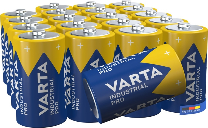 Varta LR20/D (Mono) (4020) batteri, 20 stk. i Box alkaline mangan batteri, 1,5 V i gruppen HJEMMEELEKTRONIK / Batterier og opladere / Batterier / Andet hos TP E-commerce Nordic AB (C38912)