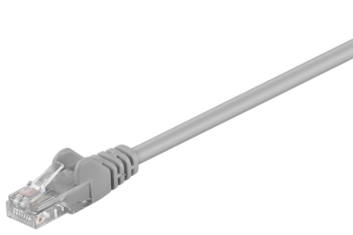 Goobay Netværkskabel CAT 5e, U/UTP, grå, 50 m kobberbeklædt aluminiumleder (CCA) i gruppen COMPUTERTILBEHØR / Kabler og adaptere / Netværkskabler / Cat5e hos TP E-commerce Nordic AB (C39292)