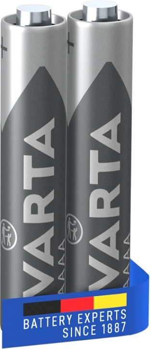 Varta LR61/AAAA (Mini) (4061) batteri, 2 stk. blister alkaline mangan batteri, 1,5 V i gruppen HJEMMEELEKTRONIK / Batterier og opladere / Batterier / AAA hos TP E-commerce Nordic AB (C39401)