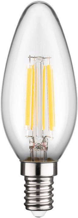 Goobay Filament-LED-kertepære, 6 W sokkel E14, varm hvid, kan ikke dæmpes i gruppen HJEMMEELEKTRONIK / Lys / LED lamper hos TP E-commerce Nordic AB (C40244)