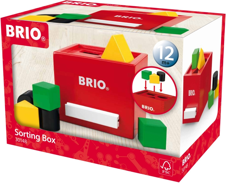 Brio 30148 - Plocklåda i gruppen LEGETØJ, BØRN & BABY / Babyleg (0-3 år) / Aktivitetslegetøj hos TP E-commerce Nordic AB (C40390)