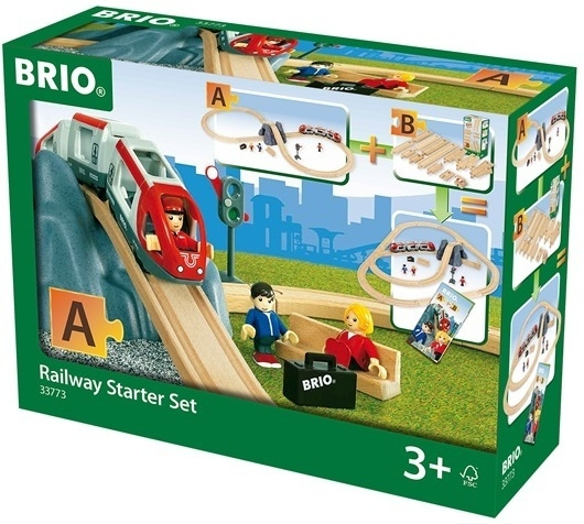 BRIO 33773 - Startset – järnväg i gruppen LEGETØJ, BØRN & BABY / Legetøj / Bygge legesager / Brio togbaner hos TP E-commerce Nordic AB (C40397)