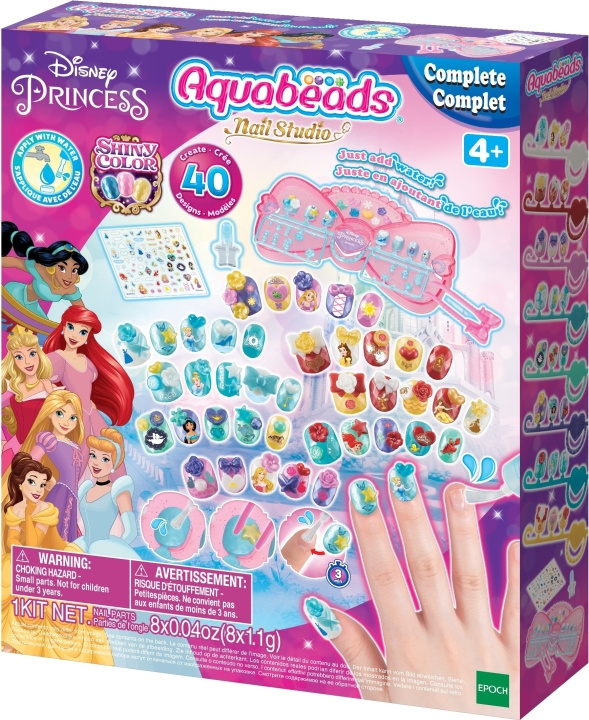 Aquabeads Nail Studio - Disney Princess i gruppen LEGETØJ, BØRN & BABY / Legetøj / Hobbyartikler hos TP E-commerce Nordic AB (C40445)